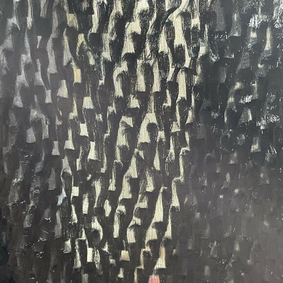 Nili Lotan Black Fringe Silk Blend Blouson Halter Dress NWT Size S - Picture 8 of 9